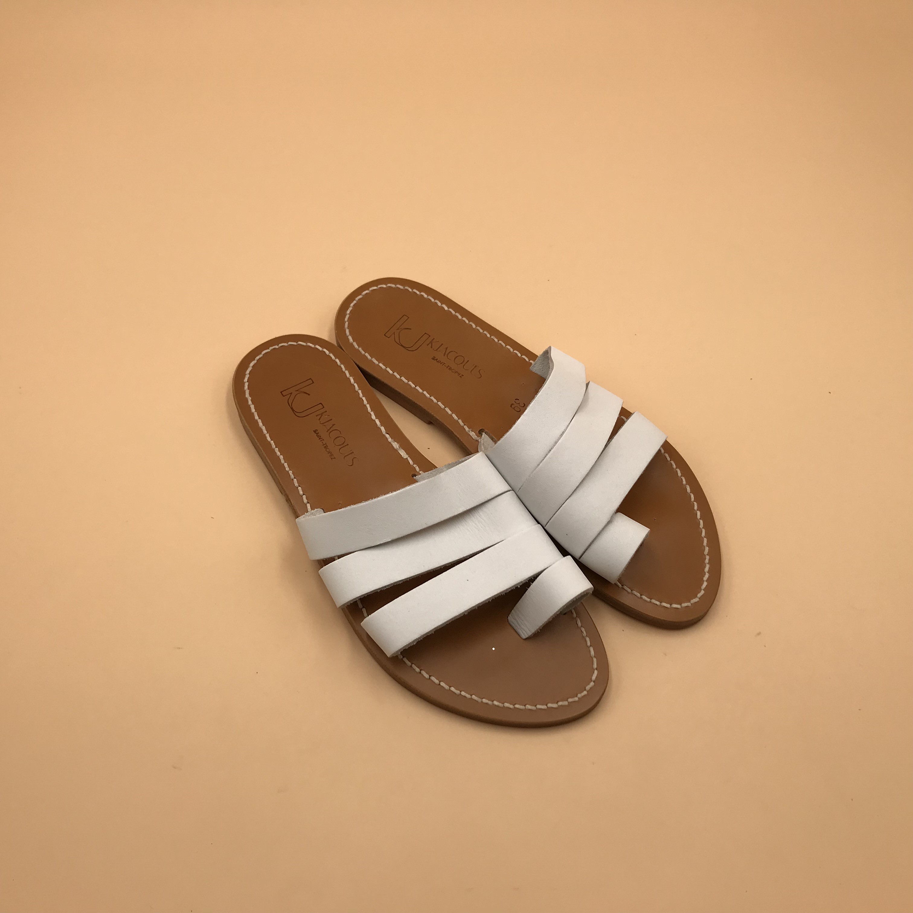 K Jacques Flat Sandals Gandalf